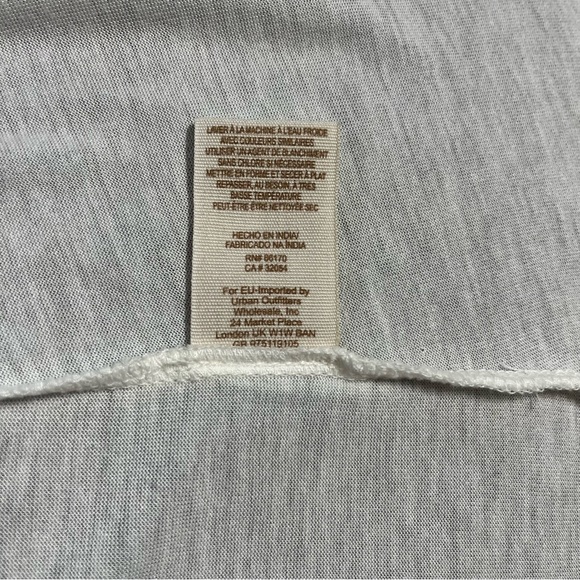 Free People White Long Sleeve Blouse Size XS - Picture 7 of 7